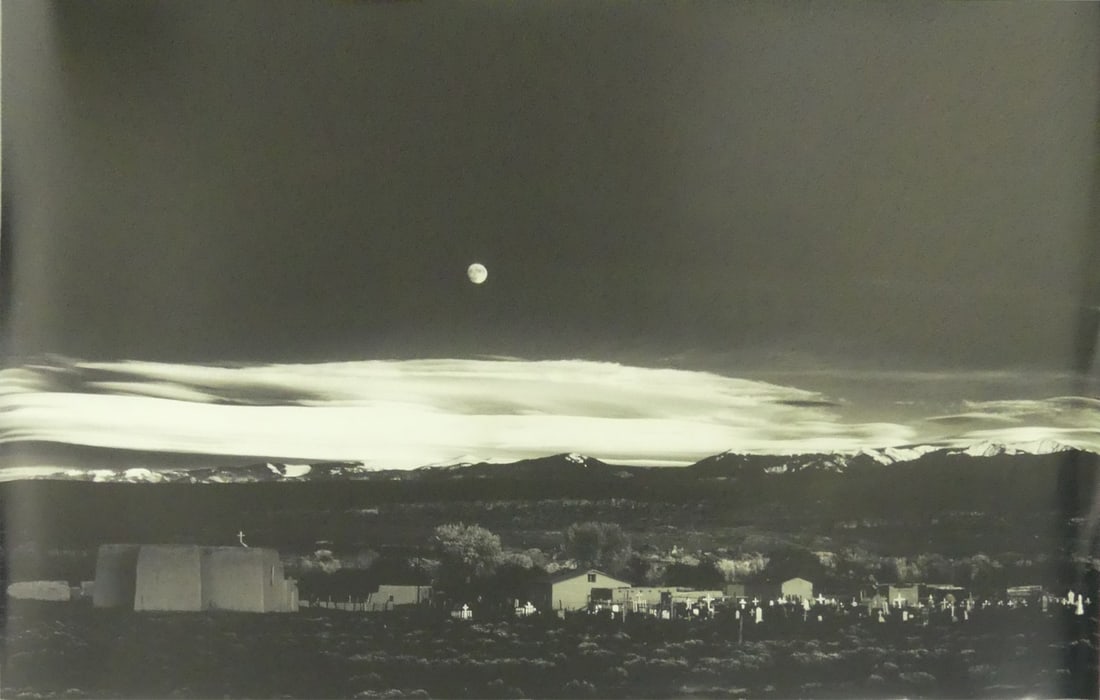 ANSEL ADAMS 'MOONRISE OVER NEW MEXICO' (1 of 5)