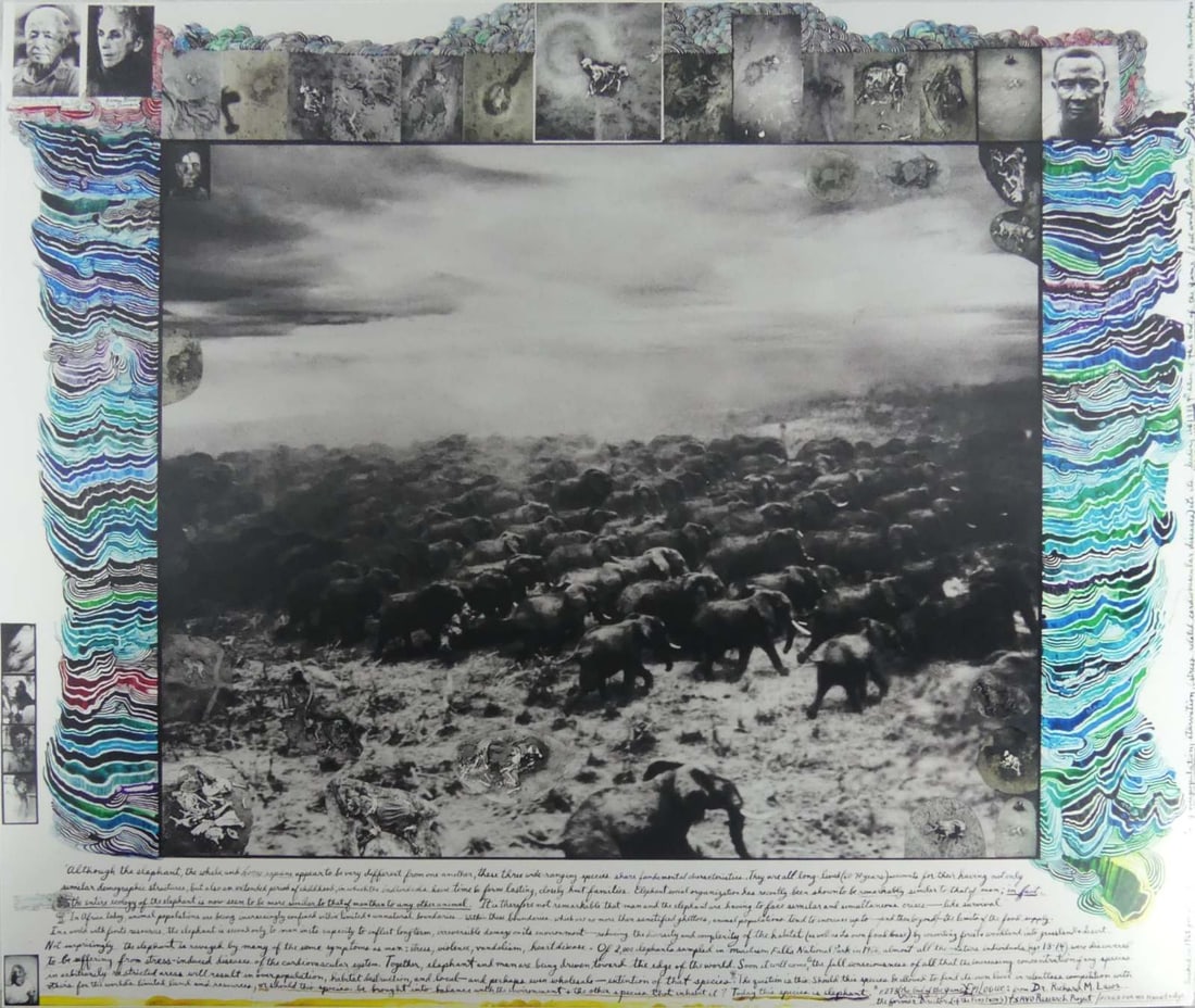 PETER BEARD 'THE EDGE OF THE WORLD' PHOTO-LITHO (1 of 4)