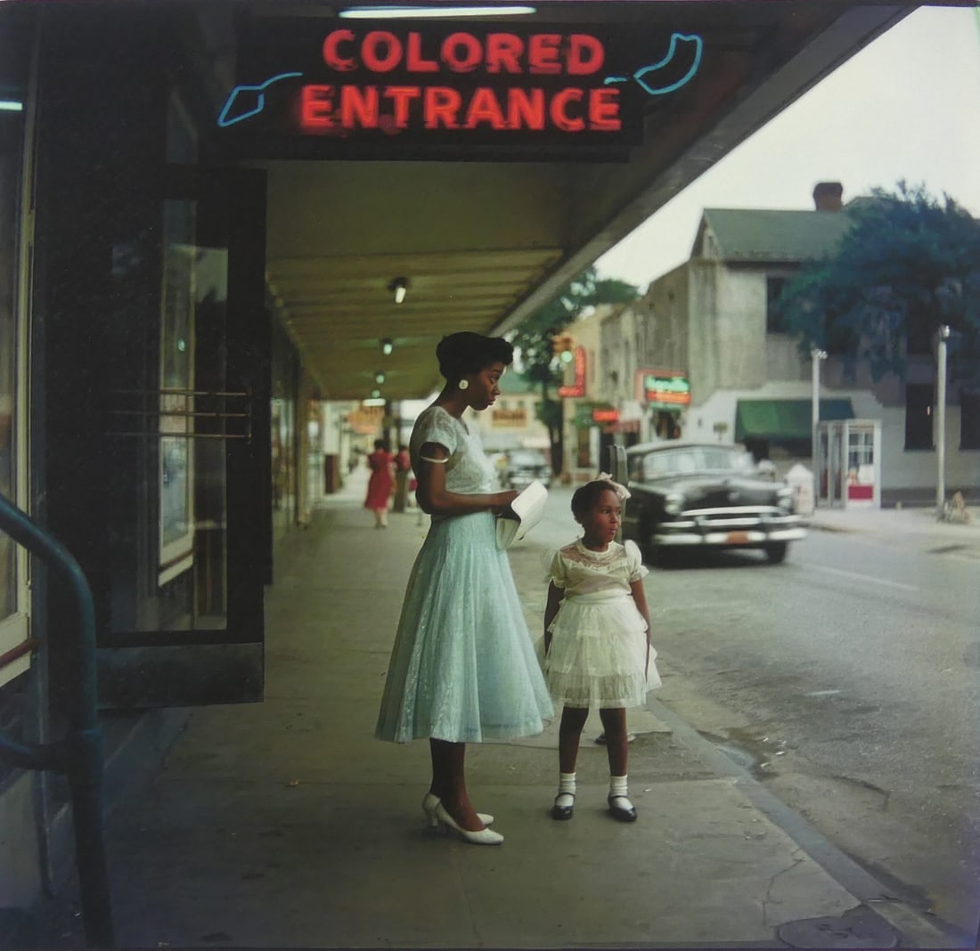 GORDON PARKS 'COLORED ENTRANCE' PHOTO PRINT (1 of 5)