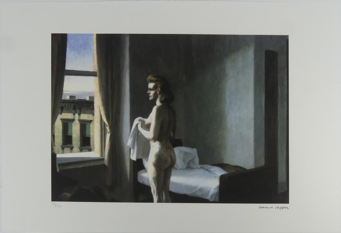 EDWARD HOPPER 'MORNING IN A CITY' LITHOGRAPH (1 of 7)