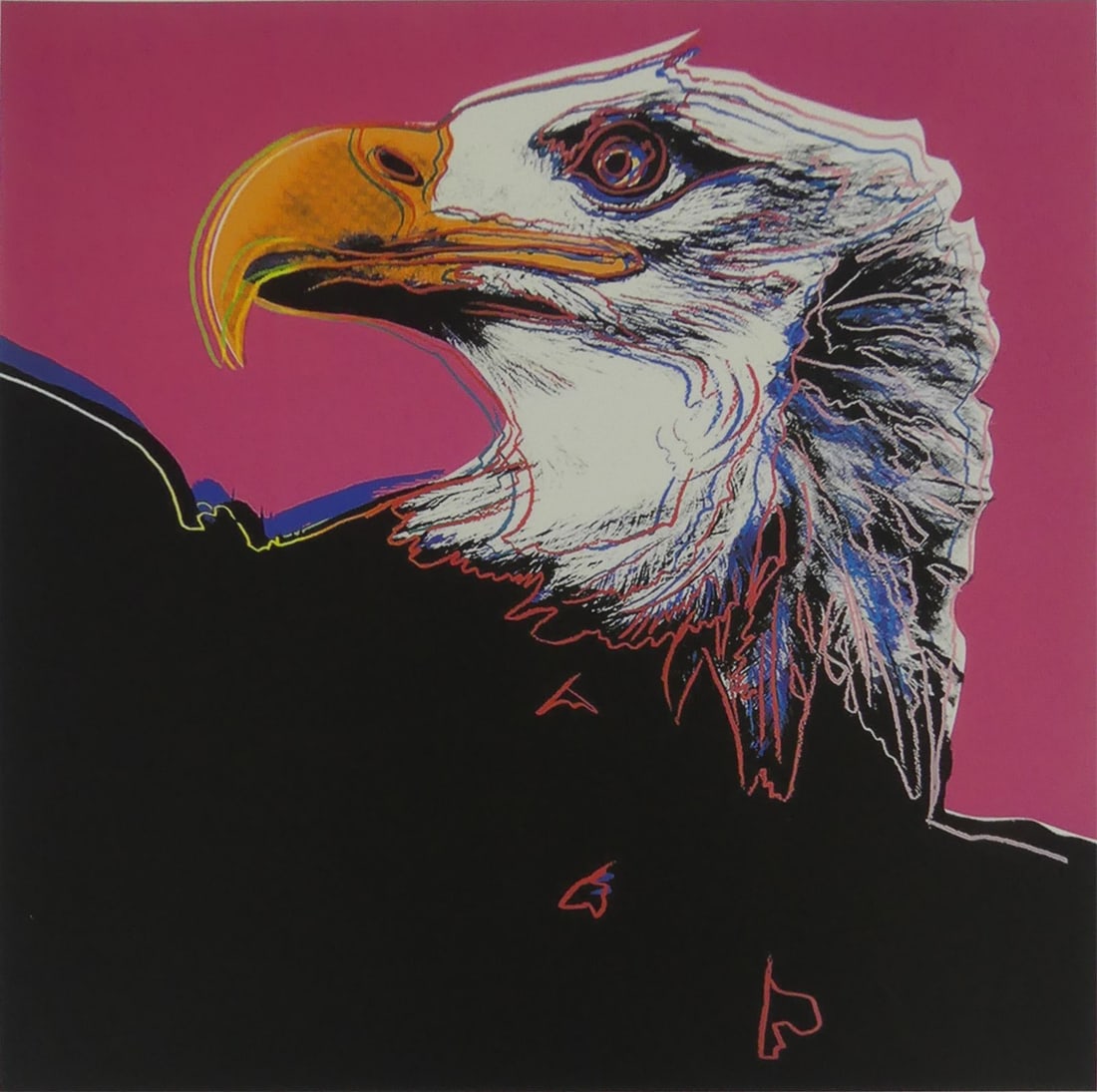 ANDY WARHOL 'BALD EAGLE' LITHOGRAPH - 2