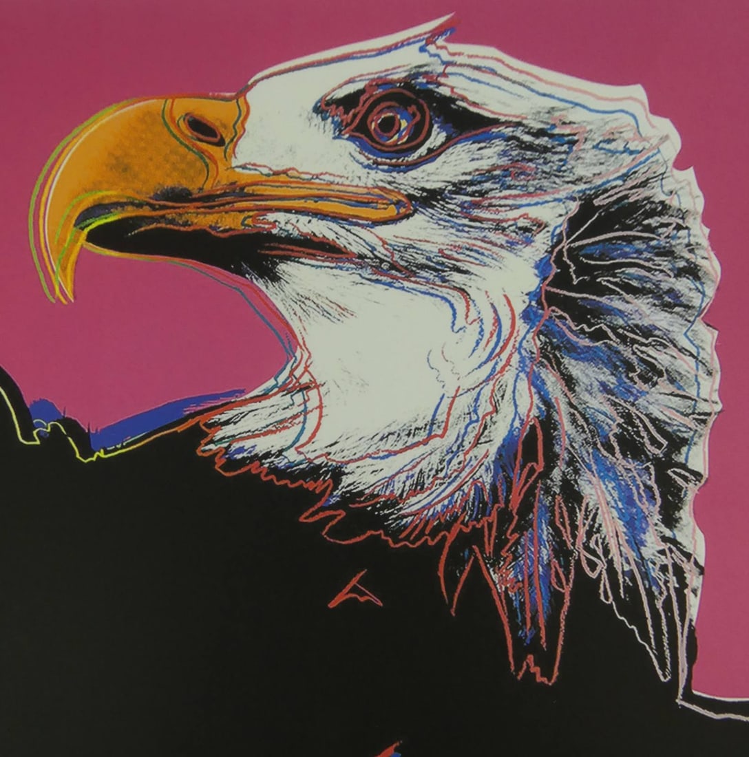 ANDY WARHOL 'BALD EAGLE' LITHOGRAPH - 3