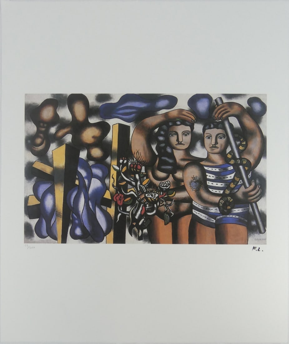 FERNAND LEGER 'ADAM AND EVE' LITHOGRAPH (1 of 7)