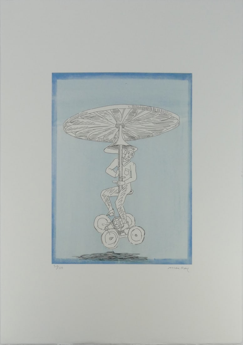 MAN RAY 'MONOCOPTER' LITHOGRAPH (1 of 7)