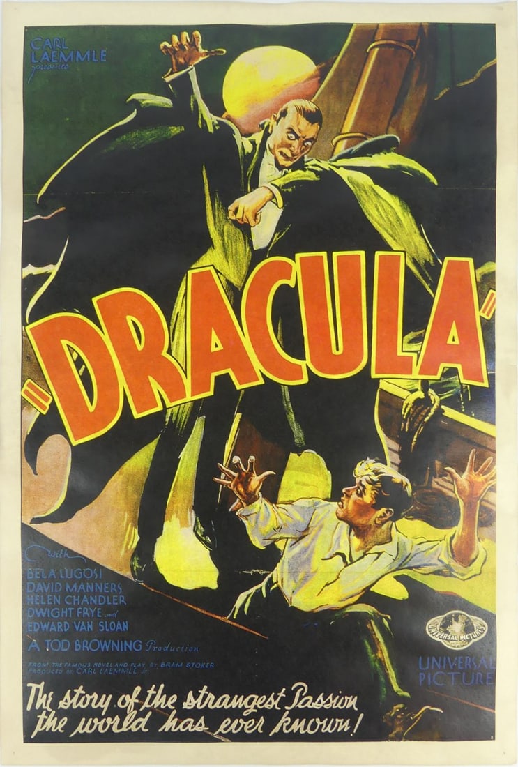 DRACULA LOBBY CARD (1 of 6)