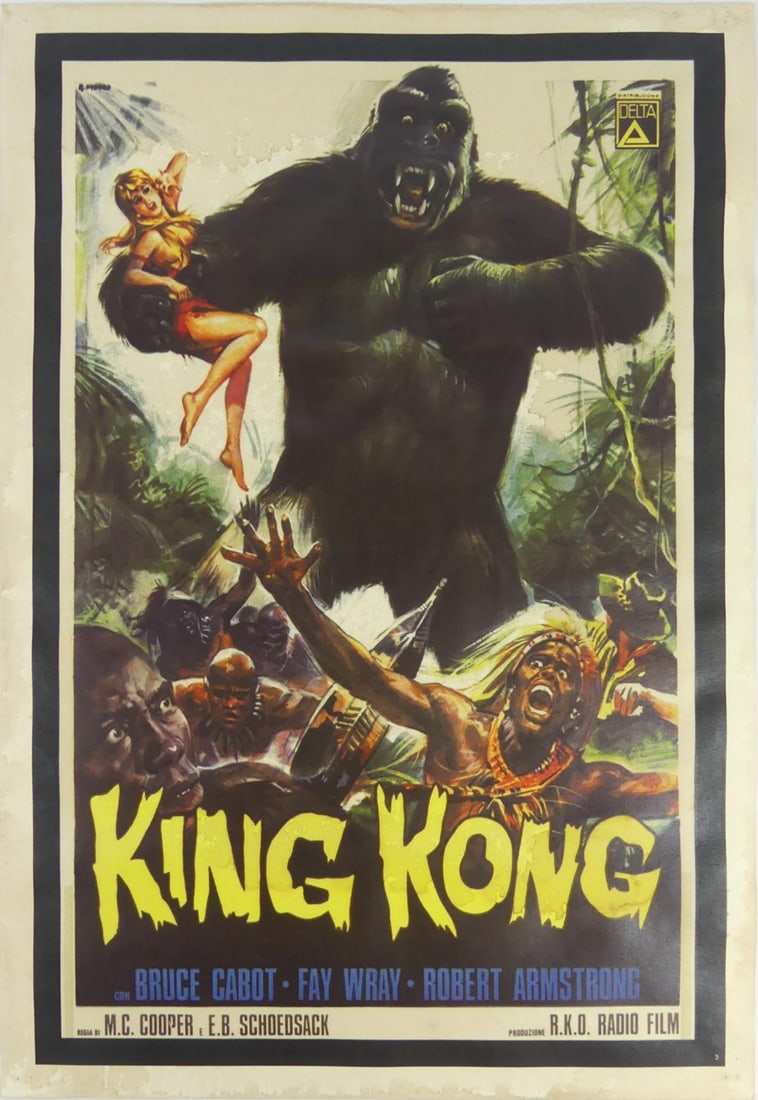 KING KONG LOBBY CARD (1 of 6)