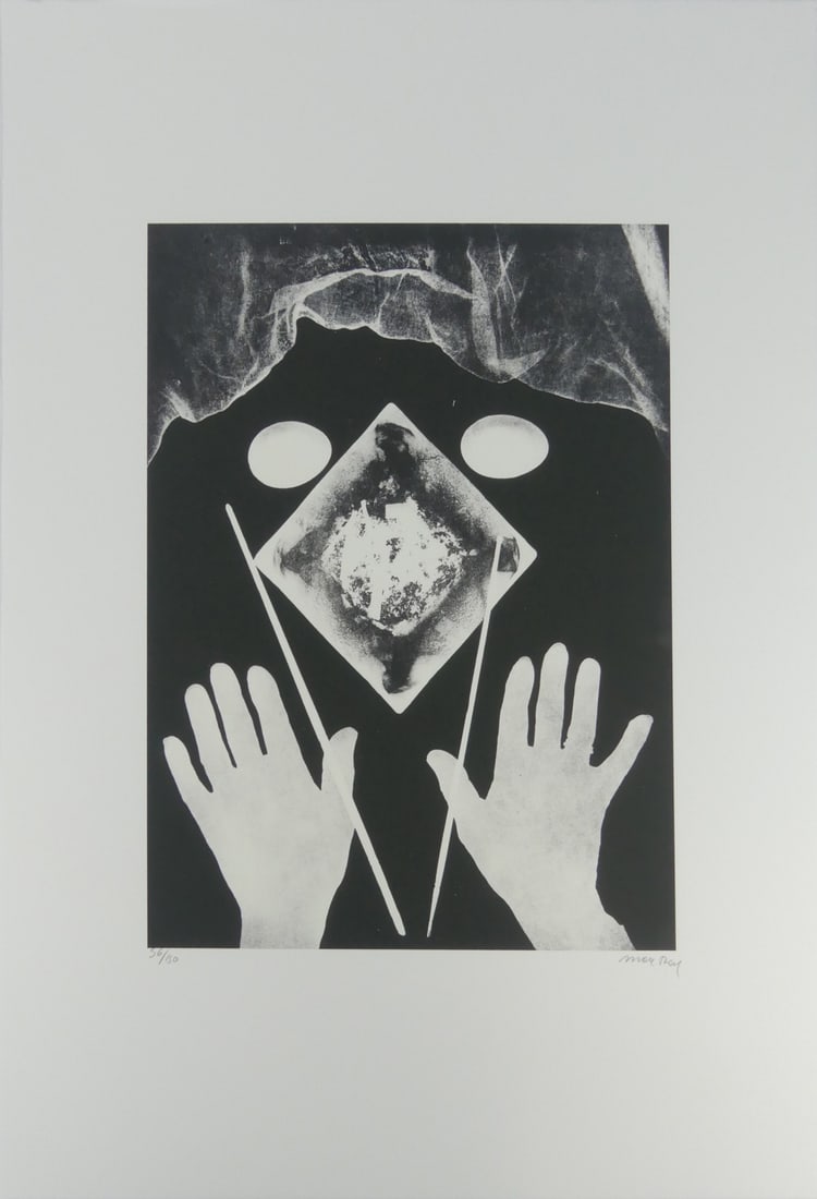 MAN RAY 'TWO HANDS' LITHOGRAPH (1 of 7)