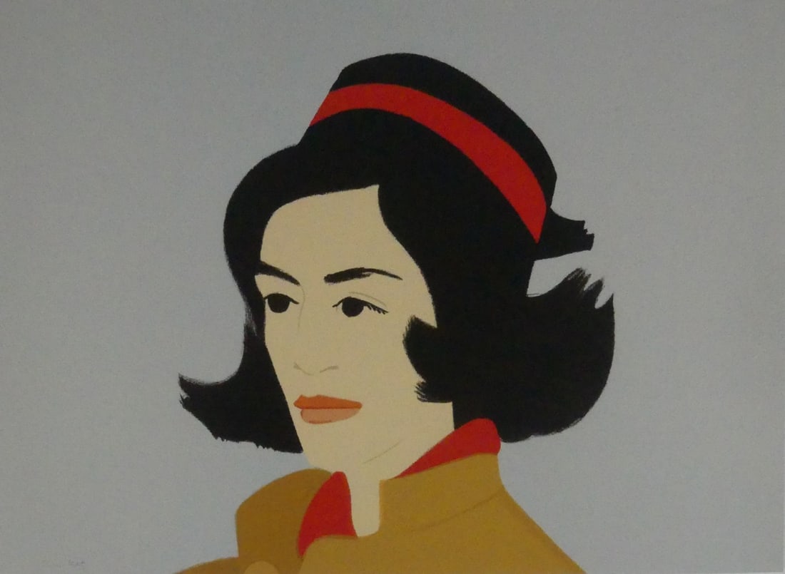 ALEX KATZ 'ADA IN HAT' LITHOGRAPH (1 of 4)
