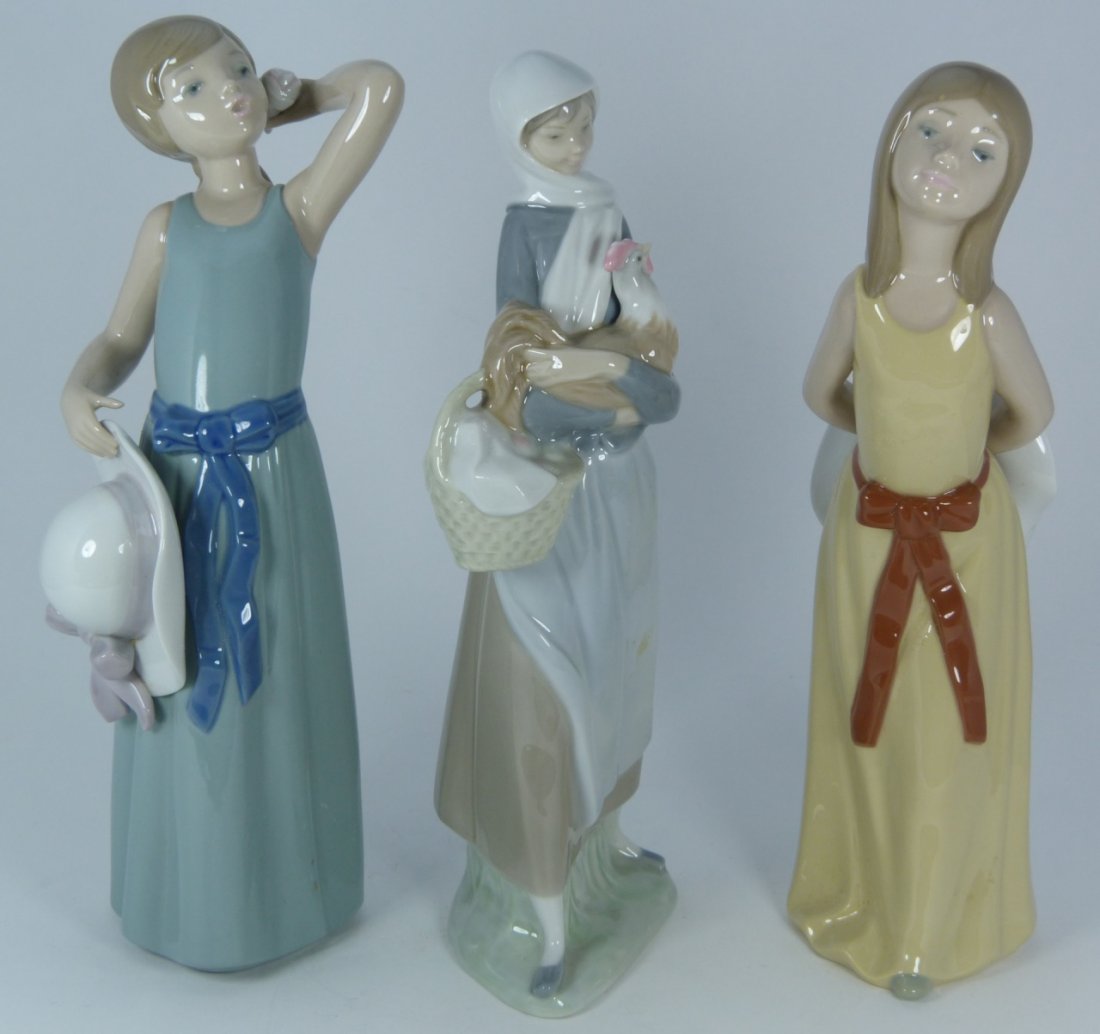 (3PCS) LLADRO PORCELAIN STATUE COLLECTION (1 of 8)