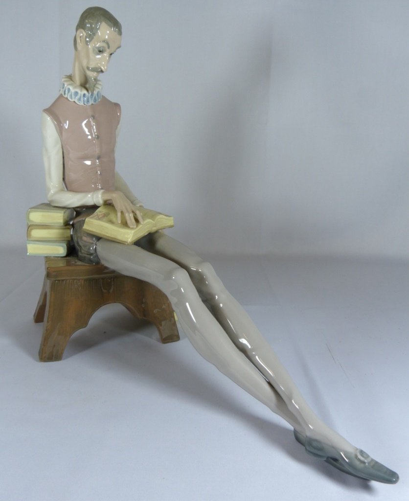 LARGE LLADRO STYLE FIGURE OF DON QUIXOTE ZAPHIN (1 of 7)