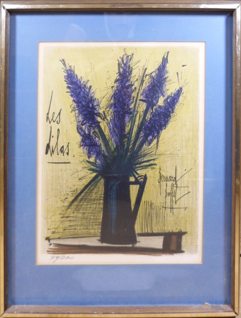 BERNARD BUFFET (FRENCH,1928 - 1999) NUMBERED LITHO (1 of 10)