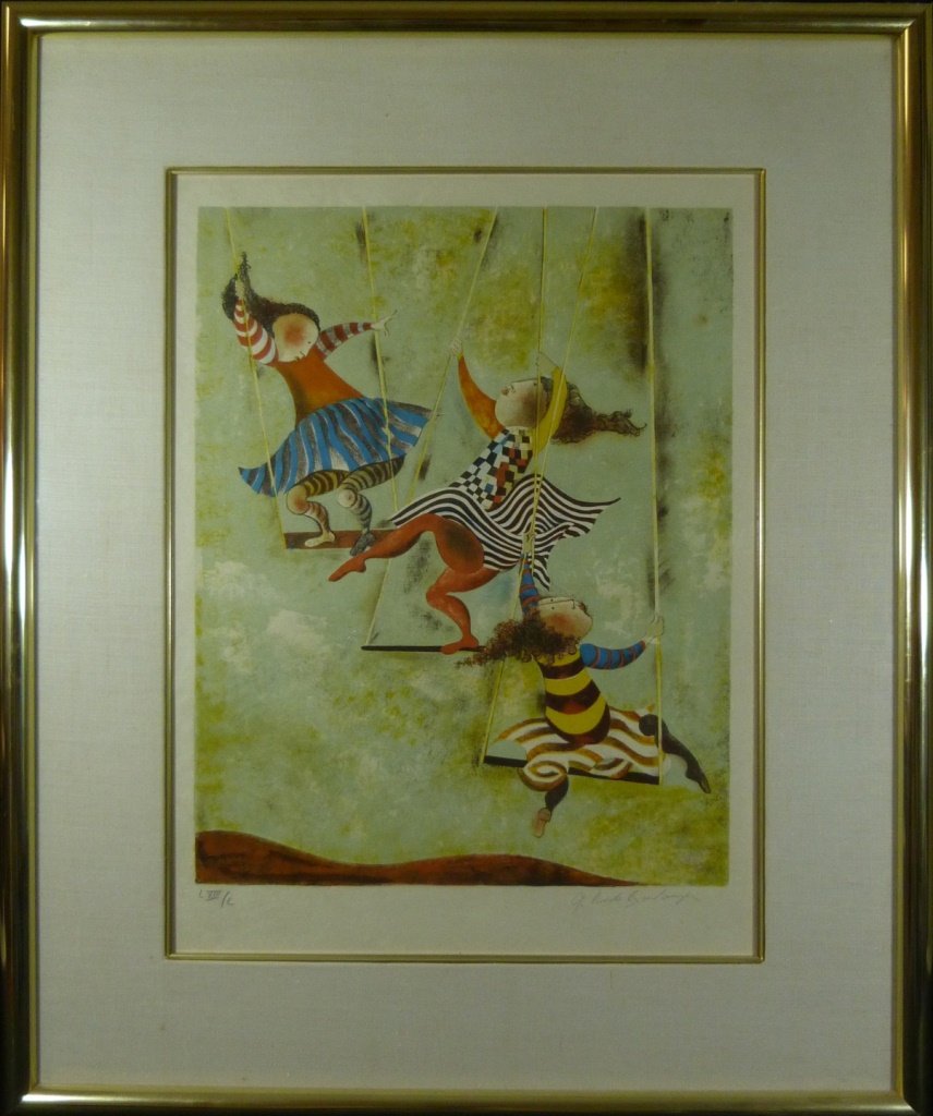 GRACIELA RODO BOULANGER LITHOGRAPH SIGNED 63/100 (1 of 6)