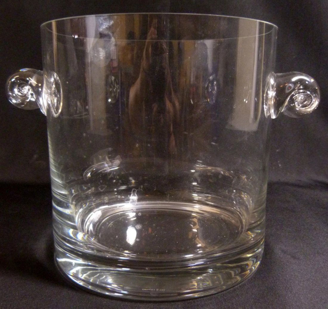 LARGE TIFFANY & CO CRYSTAL ICE BUCKET (1 of 7)