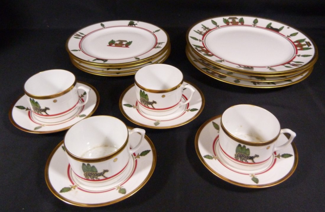 16pc LA MAISON DE CARTIER LIMOGES PORCELAIN CHINA (1 of 10)