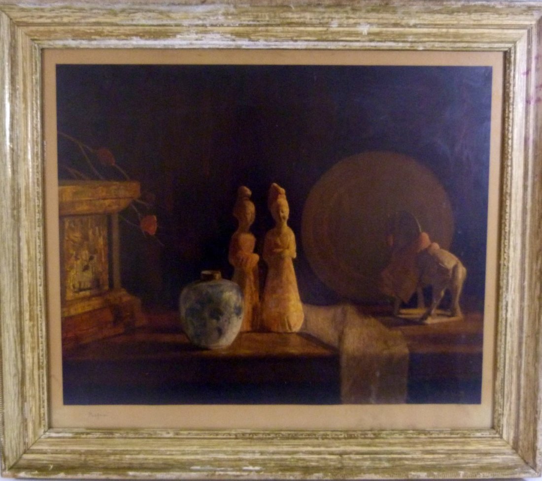 HOVSEP PUSHMAN(1877-1966) PENCIL SIGNED PRINT (1 of 4)