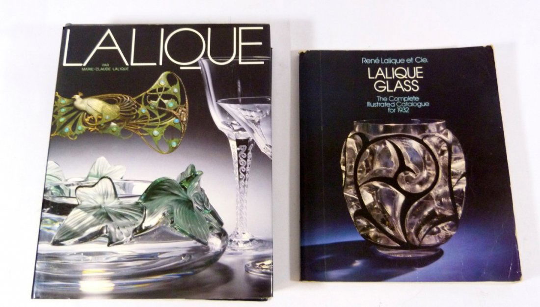 TWO LALIQUE ILLUSTRATED COLLECTORS BOOKS (1 of 3)
