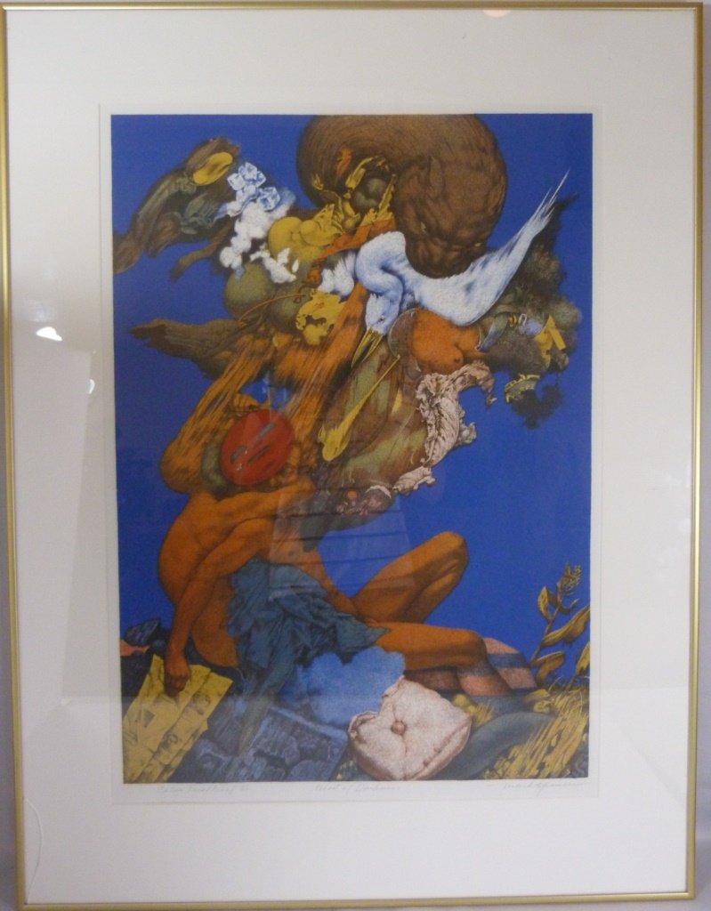 MARK SPENCER HEART OF DARKNESS LITHOGRAPH (1 of 6)