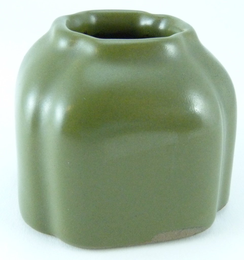 CHINESE TEADUST GLAZED PORCELAIN BRUSH WASHER (1 of 7)