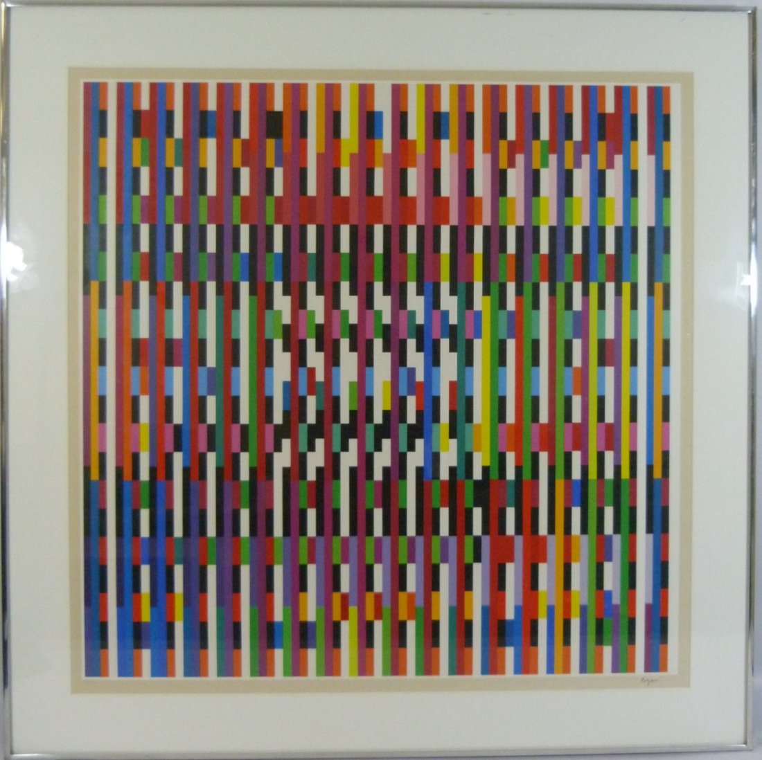 YAACOV AGAM 214/270 SIGNED LITHOGRAPH (1 of 6)