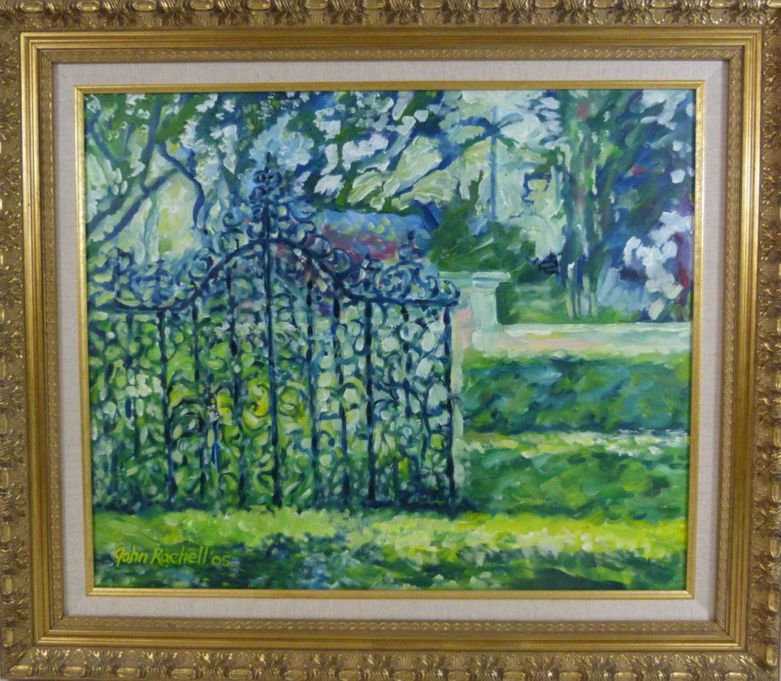 JOHN RACHELL 2005 OIL PAINTING ON CANVAS (1 of 4)