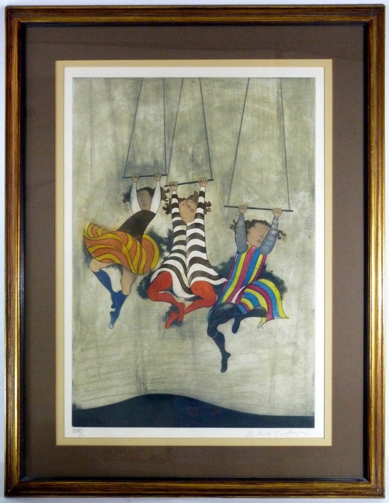 BOULANGER "THE SUNDAYS OF JULIET" LITHOGRAPH (1 of 6)