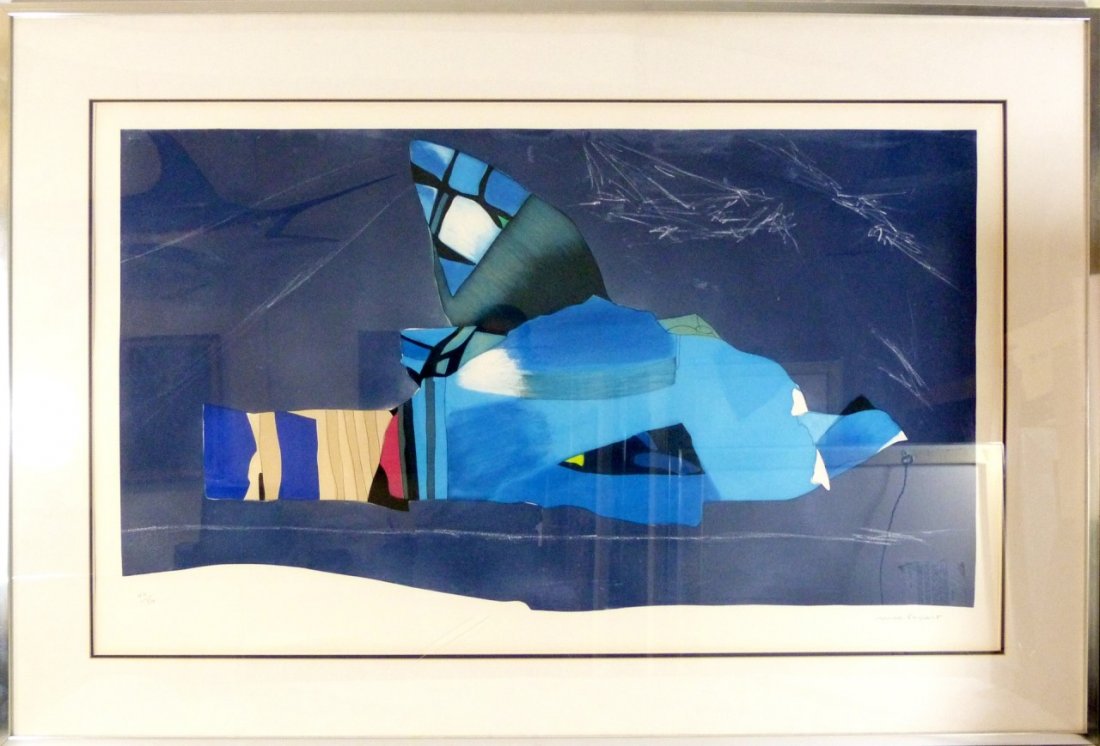 MAX PAPART LARGE SIGNED & NUMBERED LITHOGRAPH (1 of 5)