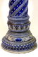 EARLY GERMAN STONEWARE LARGE JARDINIERE w PEDESTAL - 3