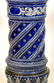 EARLY GERMAN STONEWARE LARGE JARDINIERE w PEDESTAL - 4