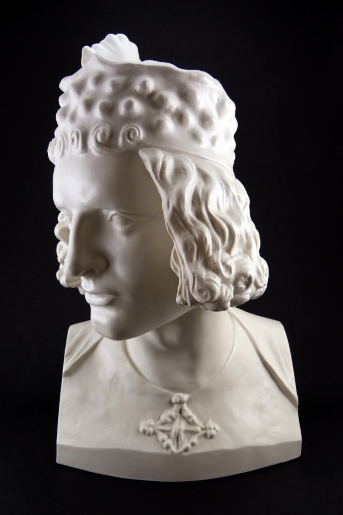 1938 ROSENTHAL GERMAN LARGE PORCELAIN BUST (1 of 7)