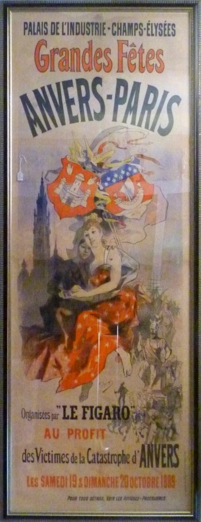 VINTAGE FRENCH PARISIAN FAIR POSTER (1 of 7)