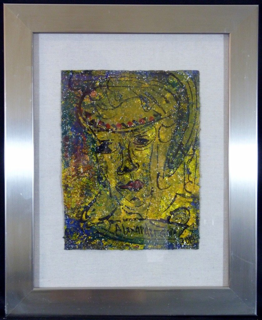 ALEXANDER GORE ABSTRACT OIL PAINTING (1 of 6)