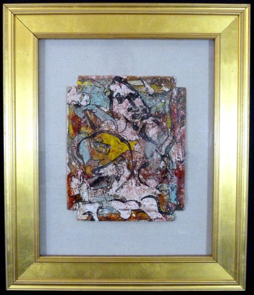 ALEXANDER GORE ABSTRACT OIL PAINTING (1 of 6)