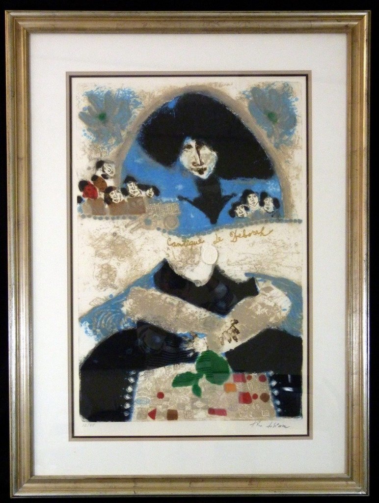 THEO TOBIASSE LITHOGRAPH 12/75 (1 of 9)