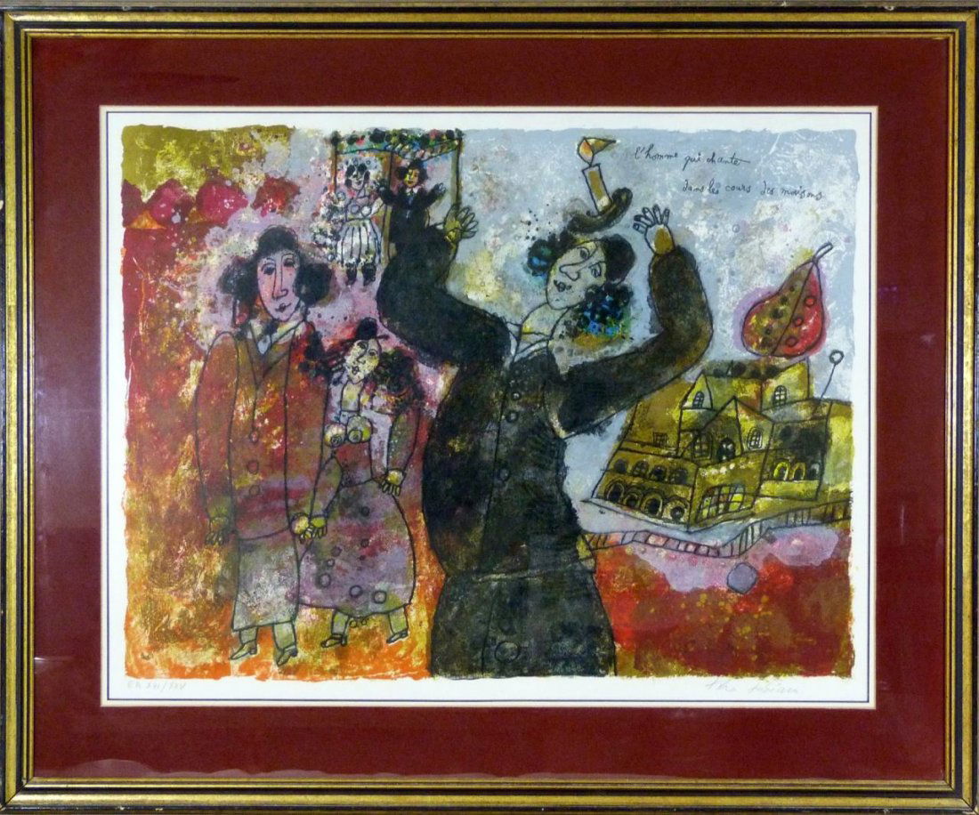 THEO TOBIASSE SIGNED SERIGRAPH (EA XVI / XXV) (1 of 8)