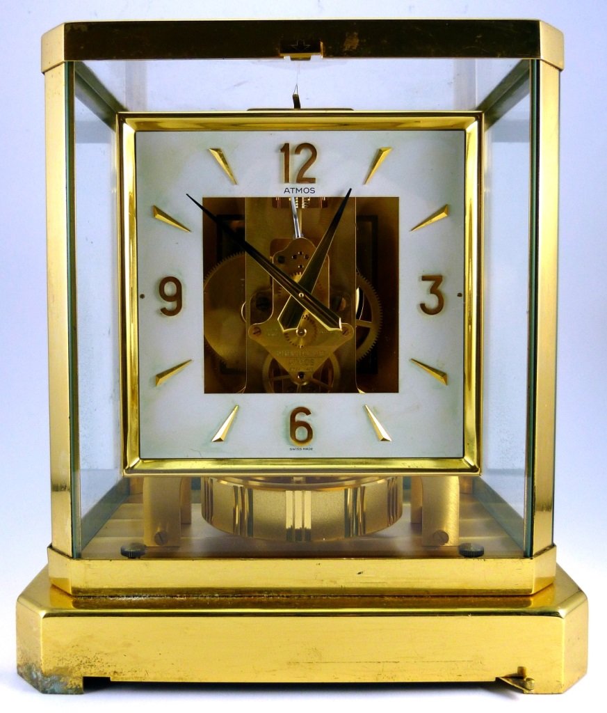 JAEGER LeCOULTRE BRASS ATMOS CLOCK (1 of 8)