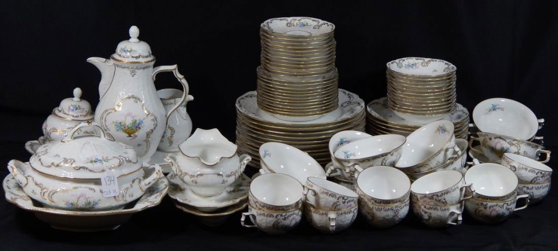 93pc ROSENTHAL GERMAN "SANSSOUCI" CHINA SET (1 of 10)