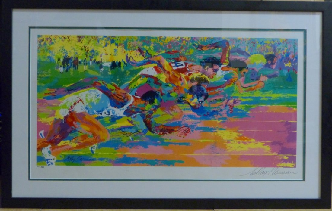 LEROY NEIMAN "OLYMPIC TRACK" SERIGRAPH 108/300 (1 of 7)
