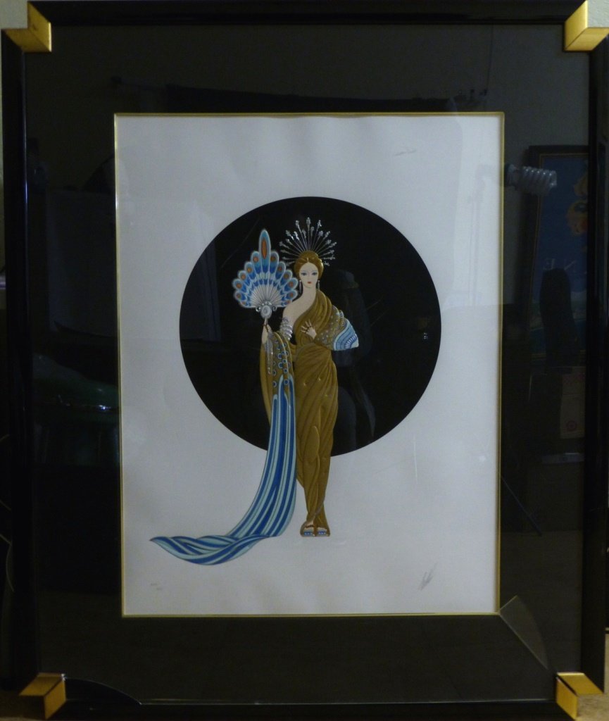 ERTE "ATHENA" SERIGRAPH SIGNED & NUMBERED 259/300 (1 of 7)