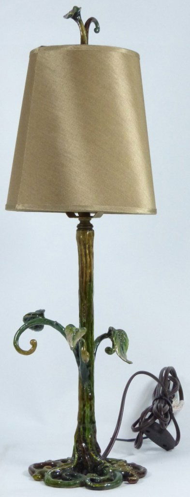 JAY STRONGWATER ENAMELED TABLE LAMP (1 of 10)