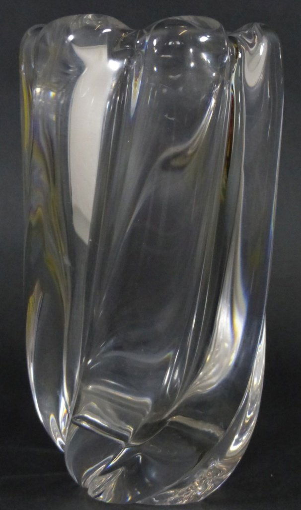 ORREFORS CRYSTAL ART GLASS VASE (1 of 10)