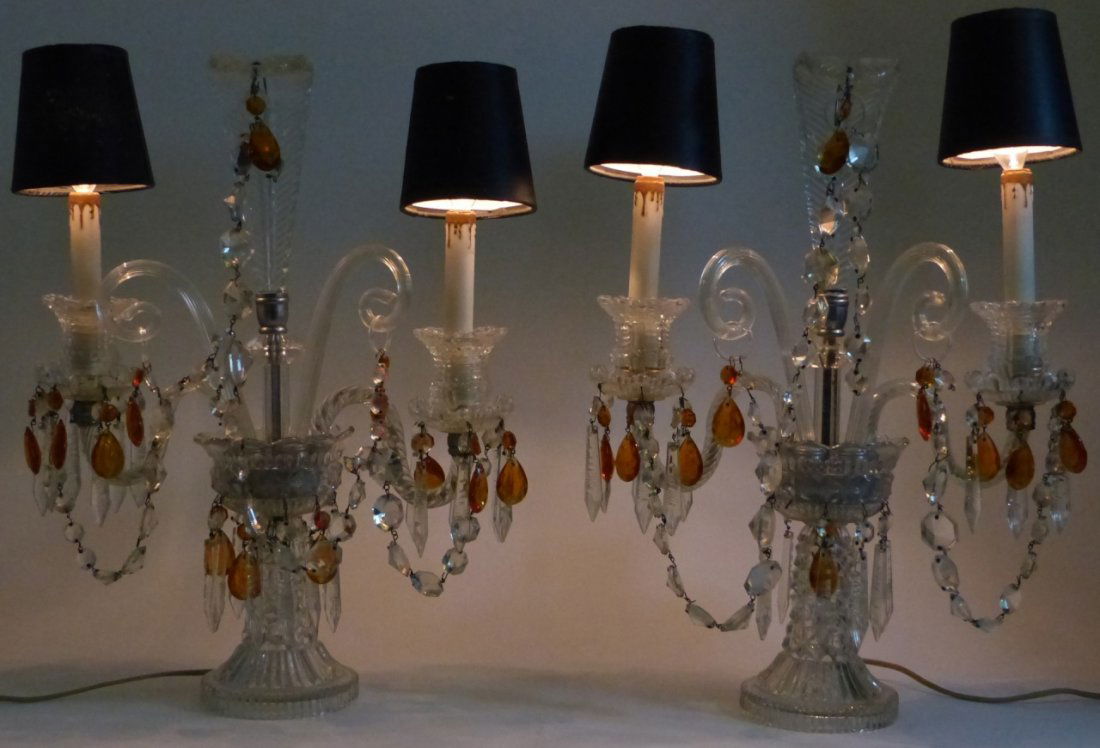 PR CRYSTAL GIRONDOLE TABLE LAMPS (1 of 10)