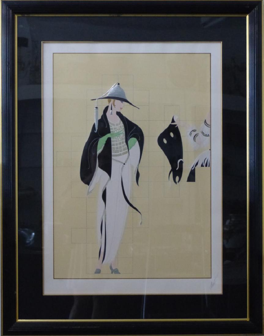 ERTE 'HAUTE COUTURE' 1987 SERIGRAPH (1 of 5)