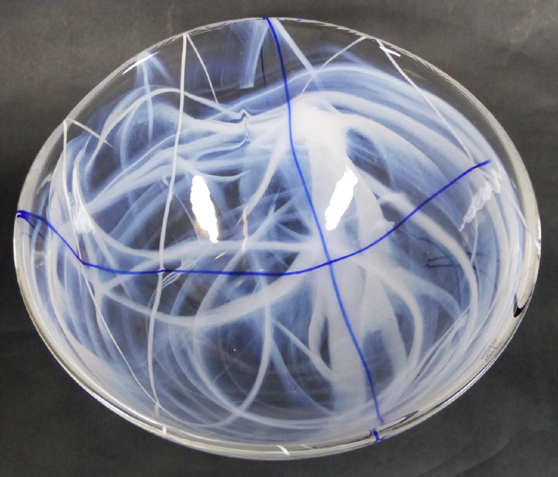 KOSTA BODA ART GLASS LARGE CENTERPIECE BOWL (1 of 10)