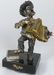FRANK MEISLER SCULPTURE OF MAN w PIANO ACCORDION