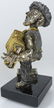 FRANK MEISLER SCULPTURE OF MAN w PIANO ACCORDION - 3