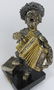 FRANK MEISLER SCULPTURE OF MAN w PIANO ACCORDION - 7