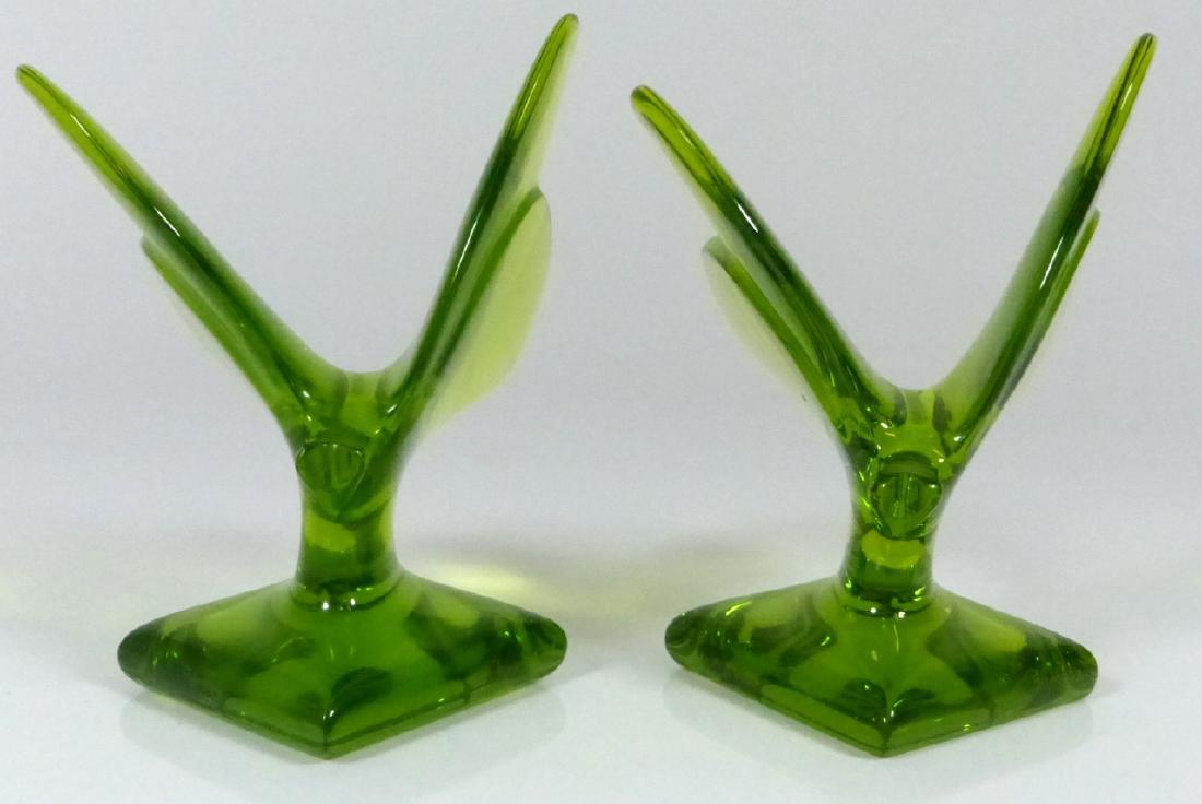 2pc BACCARAT CRYSTAL BUTTERFLY PAPERWEIGHTS (1 of 10)