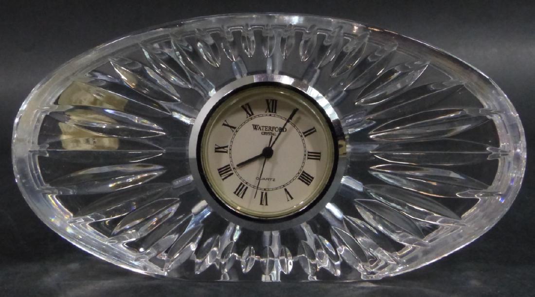 WATERFORD CRYSTAL TABLE CLOCK (1 of 7)