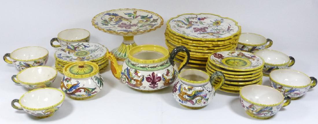 36pc B. ALTMAN ITALIAN POTTERY CHINA SERVICE (1 of 10)