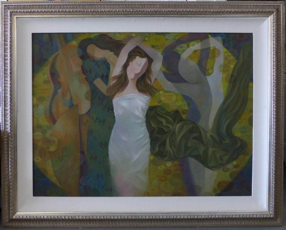 ARA BERBERYAN OIL PAINTING ON CANVAS 'BALLERINA' (1 of 6)